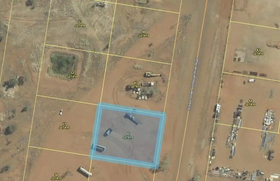 Main view of Homely land listing, 42 Dickson Street, Jundah QLD 4736