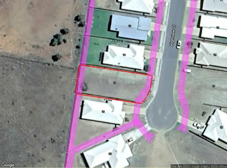Main view of Homely land listing, 16 Highview Close, Roma QLD 4455