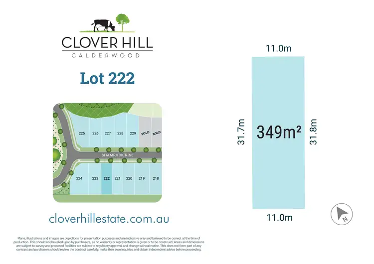 Lot 222 - 43 Shamrock Rise, Calderwood NSW 2527
