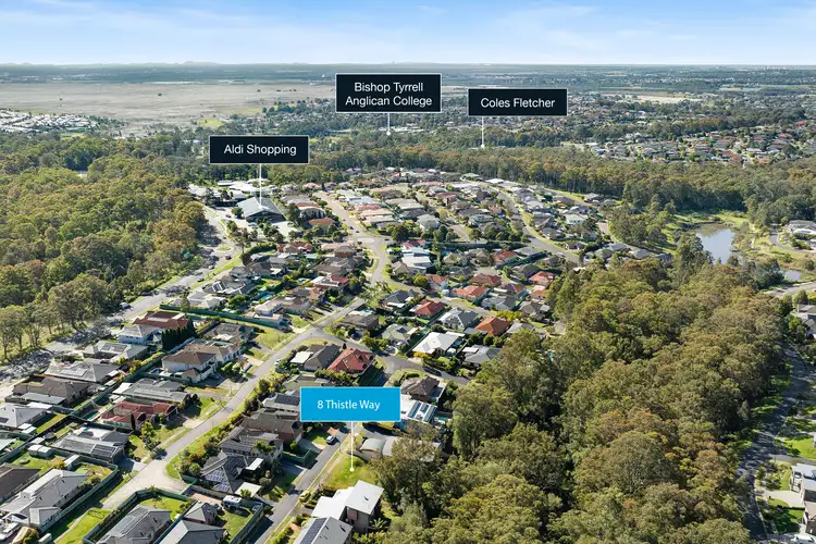 Second view of Homely land listing, 8 Thistle Way, Fletcher NSW 2287