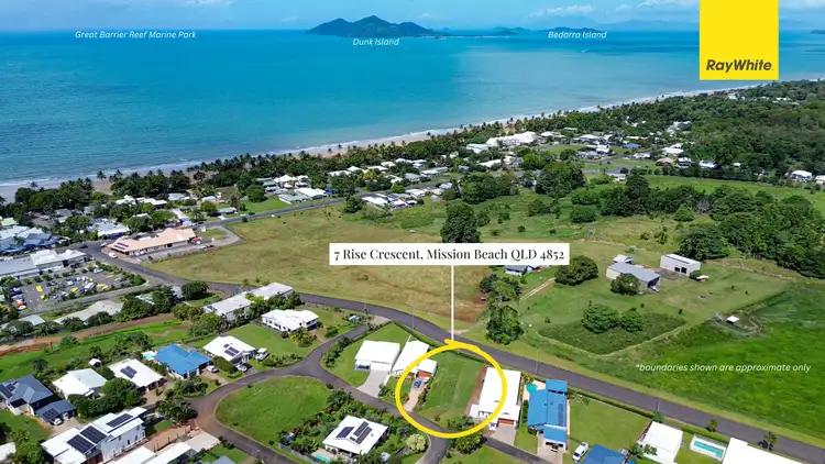 Main view of Homely land listing, 7 Rise Crescent, Mission Beach QLD 4852