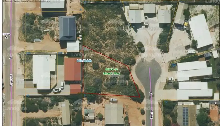Main view of Homely land listing, 11 Sunter Place, Denham WA 6537