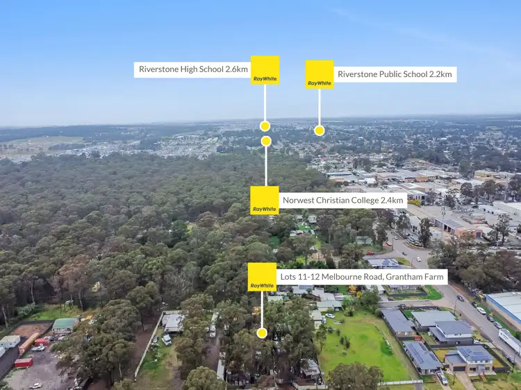 Third view of Homely land listing, Lots 11-12 Melbourne Road, Grantham Farm NSW 2765