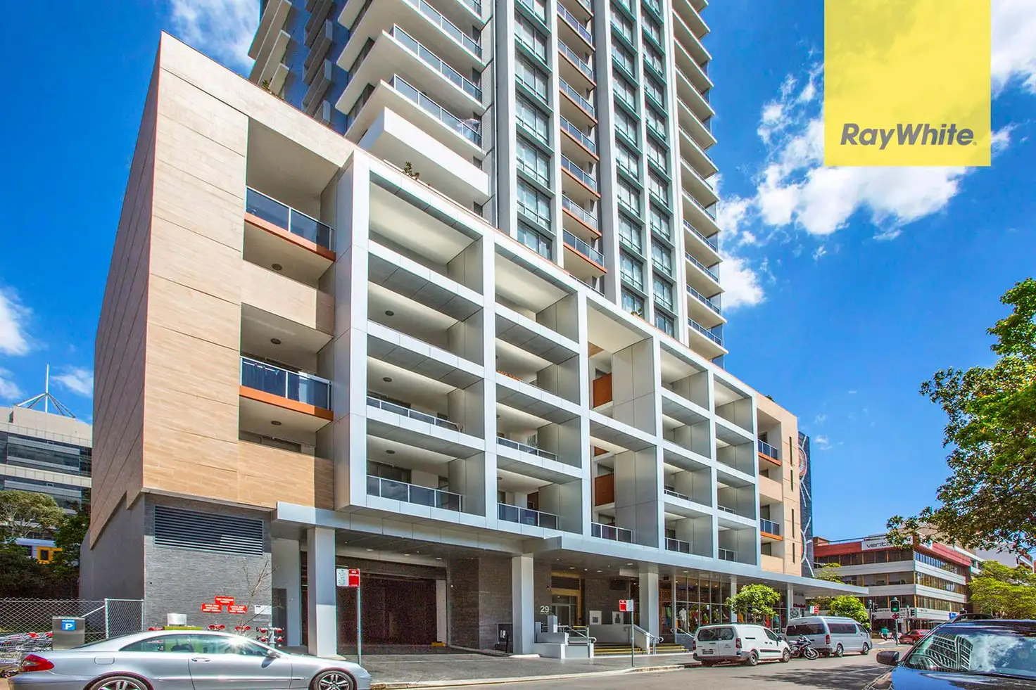 Main view of Homely apartment listing, 703/29 Hunter Street, Parramatta NSW 2150