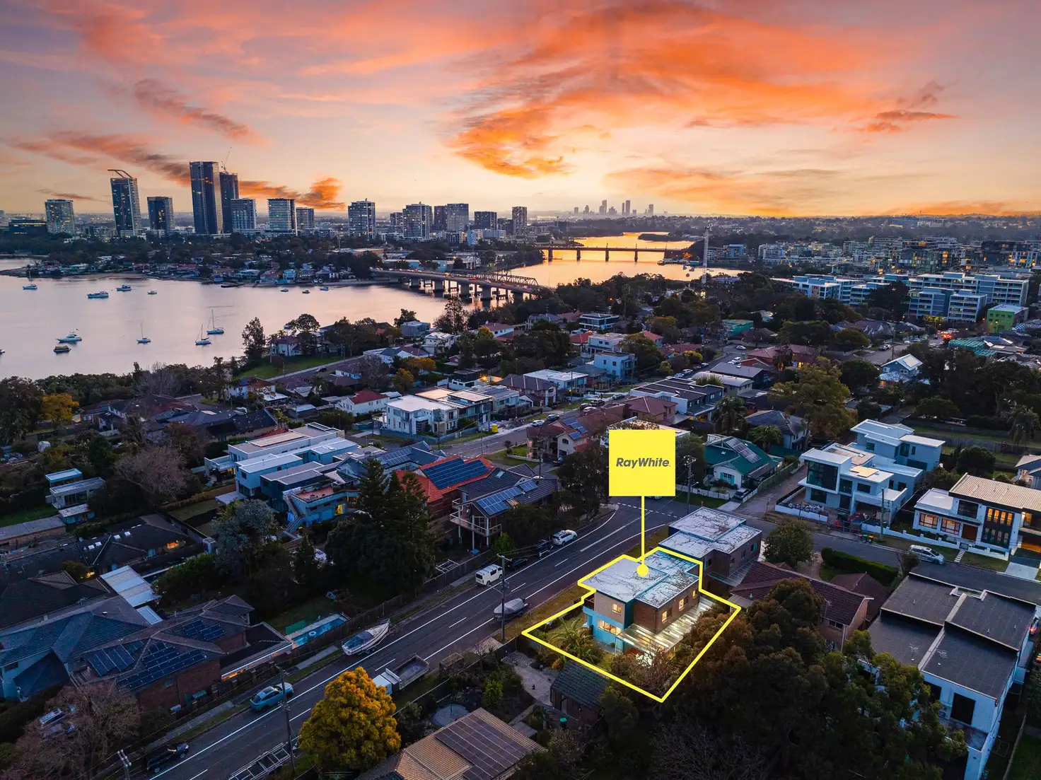 Main view of Homely semi-detached listing, 36A Regent Street, Putney NSW 2112