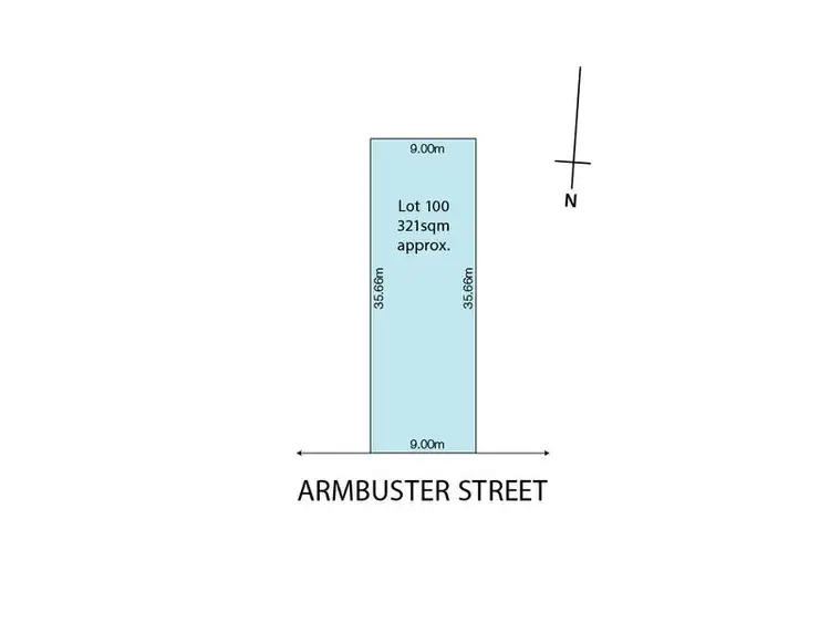 Main view of Homely land listing, Lot 100 Armbuster Street, Hope Valley SA 5090