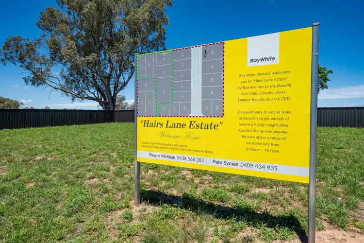Second view of Homely land listing, Hairs Lane Estate, Benalla VIC 3672