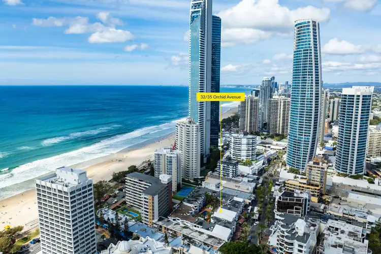 Second view of Homely apartment listing, 32/35 Orchid Avenue, Surfers Paradise QLD 4217