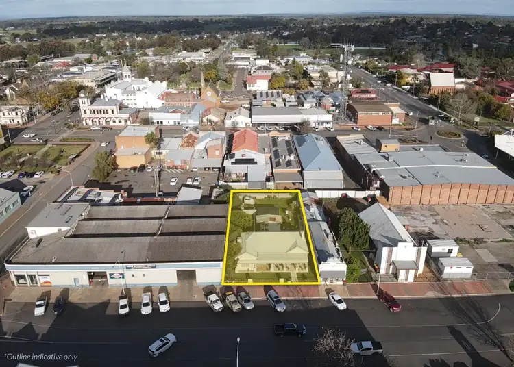 Second view of Homely block of units listing, 122-124 Rankin Street, Forbes NSW 2871