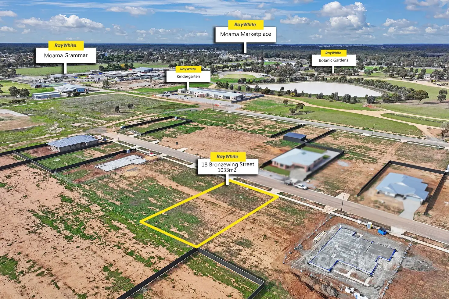 Main view of Homely land listing, 18 Bronzewing Street, Moama NSW 2731