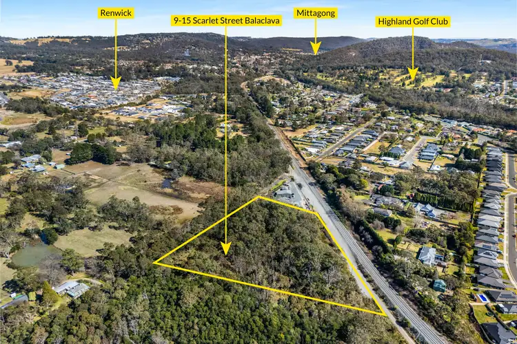Main view of Homely land listing, 9-15 Scarlet Street, Balaclava NSW 2575