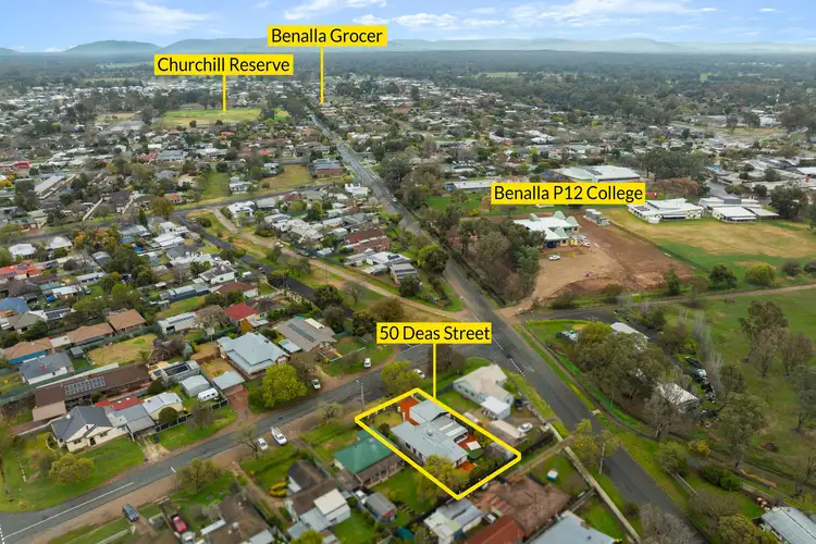 Second view of Homely house listing, 50 Deas Street, Benalla VIC 3672