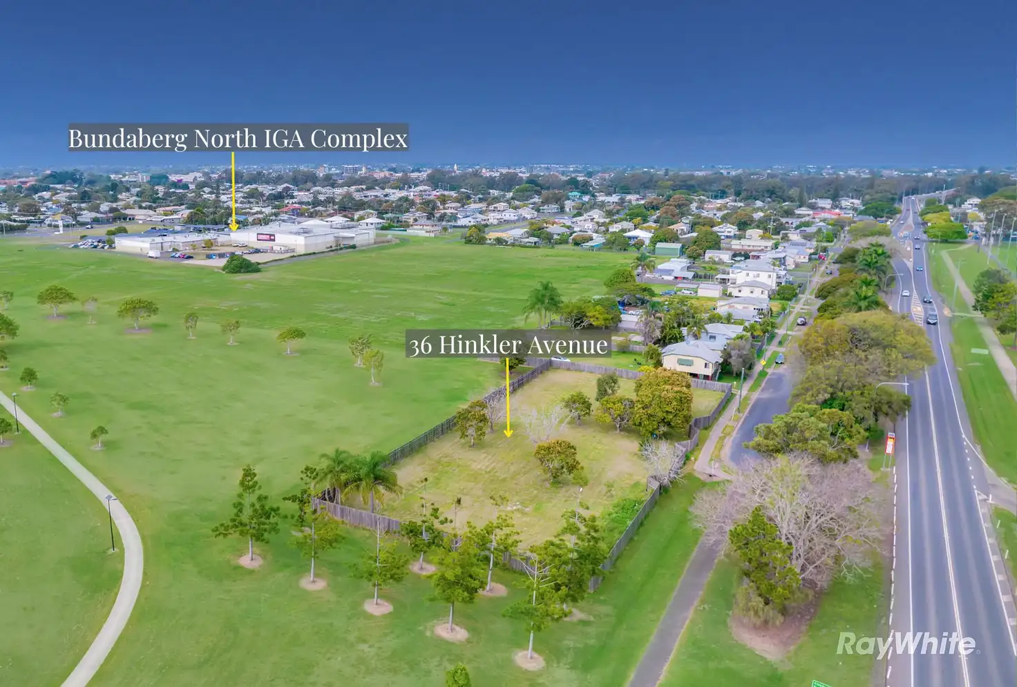 Main view of Homely land listing, 36 Hinkler Avenue, Bundaberg North QLD 4670
