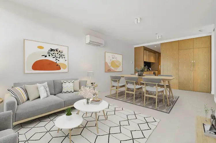 Second view of Homely apartment listing, 212/74 Queens Road, Melbourne VIC 3004