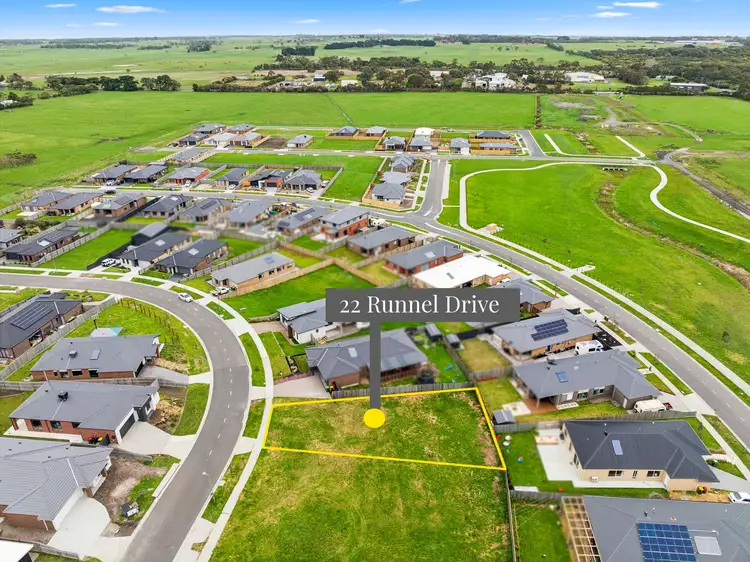 Third view of Homely land listing, 22 Runnel Drive, Wonthaggi VIC 3995
