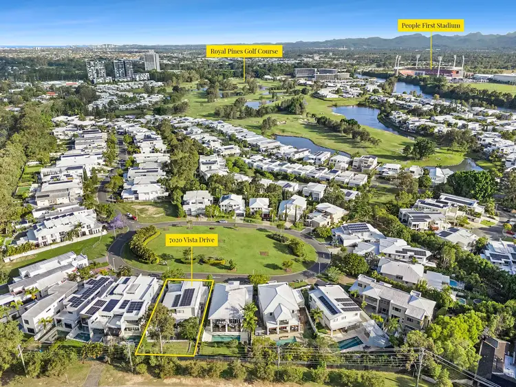 Second view of Homely house listing, 7020 Vista Drive, Benowa QLD 4217