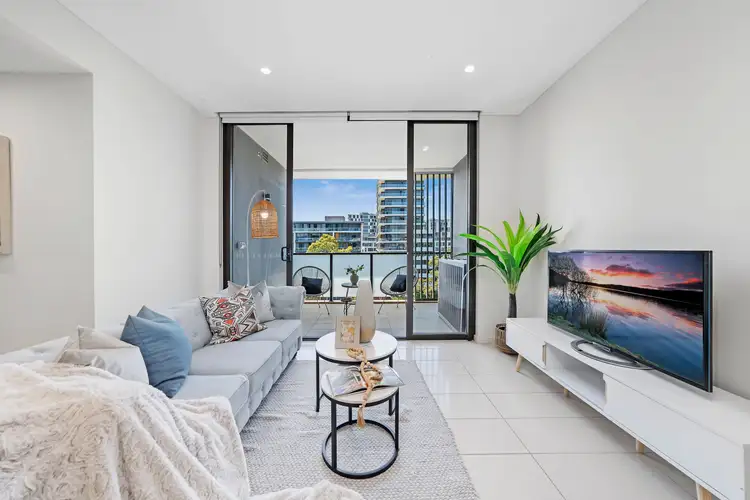 Second view of Homely apartment listing, 602/3 George Julius Avenue, Zetland NSW 2017