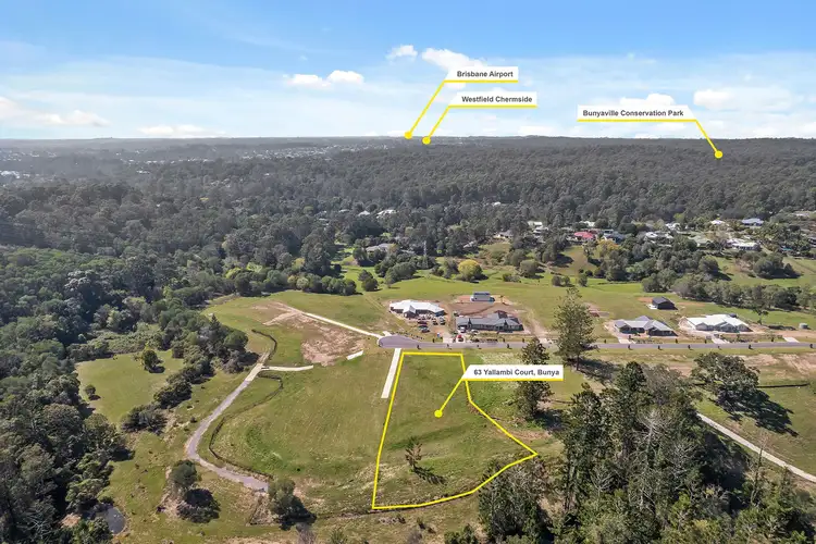 Second view of Homely land listing, 63 Yallambi Court, Bunya QLD 4055