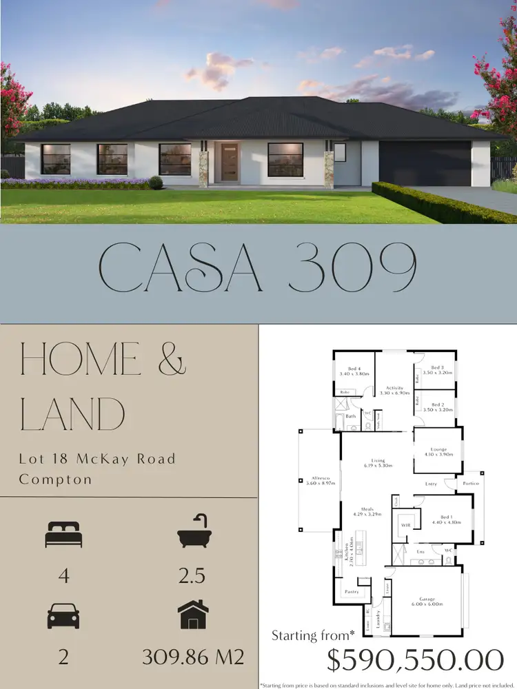 Second view of Homely land listing, LOT 18 McKay Road, Compton SA 5291