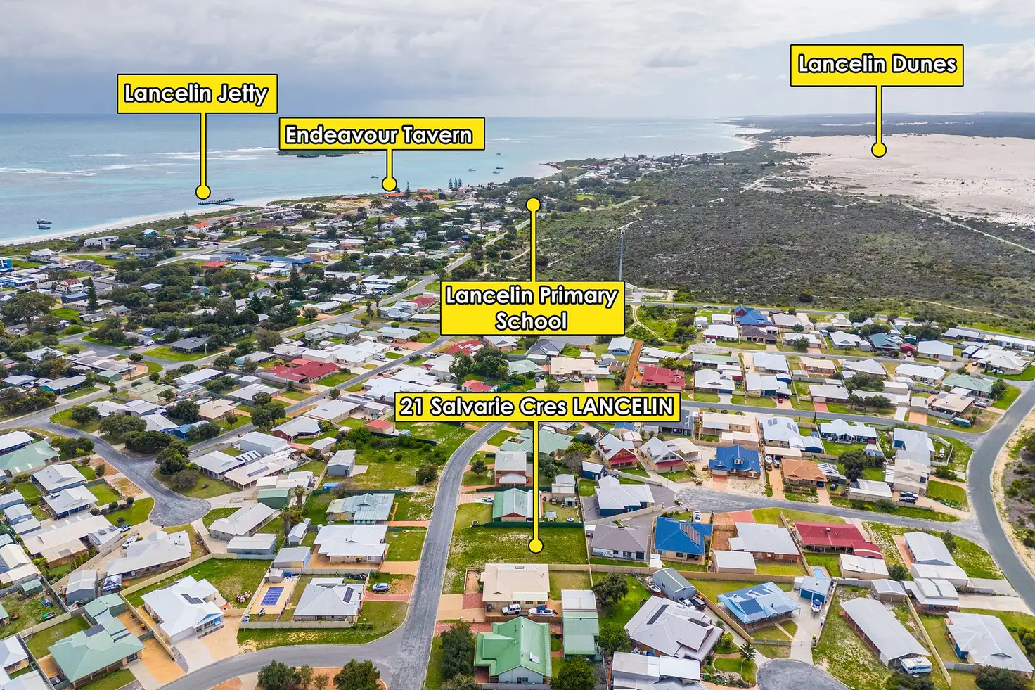 Main view of Homely land listing, 21 Salvaire Crescent, Lancelin WA 6044