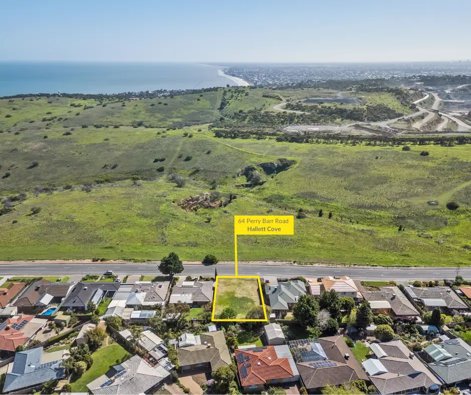 Main view of Homely land listing, 64 Perry Barr Road, Hallett Cove SA 5158