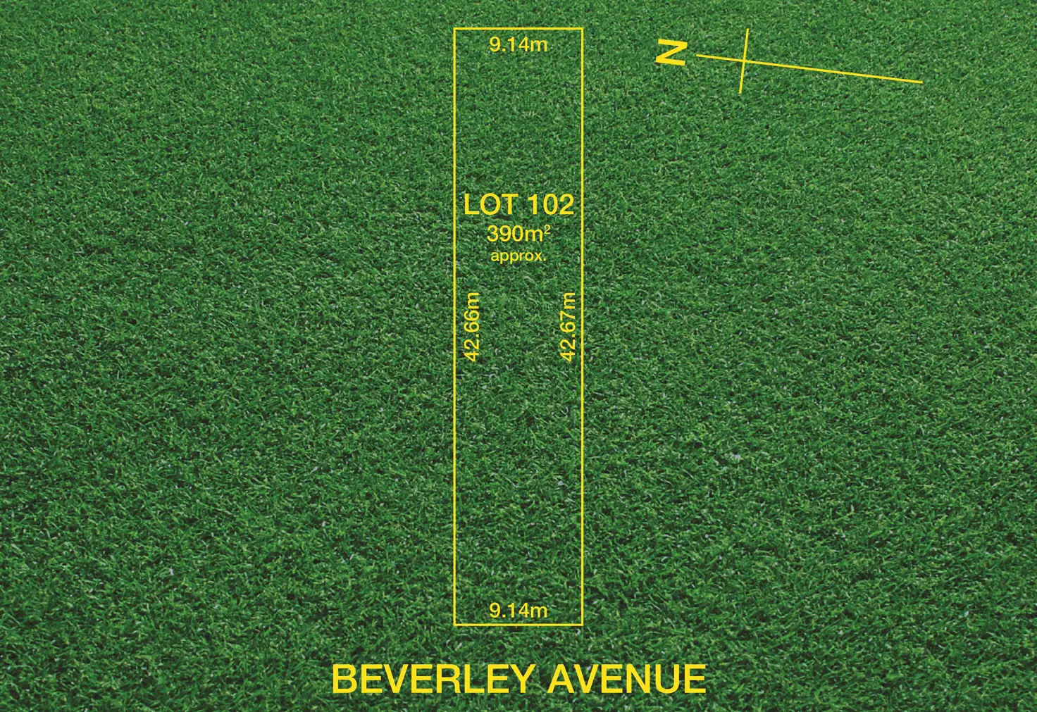 Main view of Homely land listing, LOT 102, 1 Beverley Avenue, Brooklyn Park SA 5032
