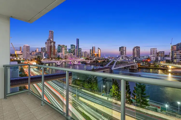 Second view of Homely apartment listing, 2706/92 Quay Street, Brisbane City QLD 4000