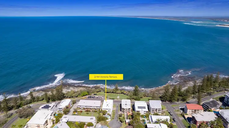 Main view of Homely apartment listing, Unit 2/44 Victoria Terrace, Kings Beach QLD 4551