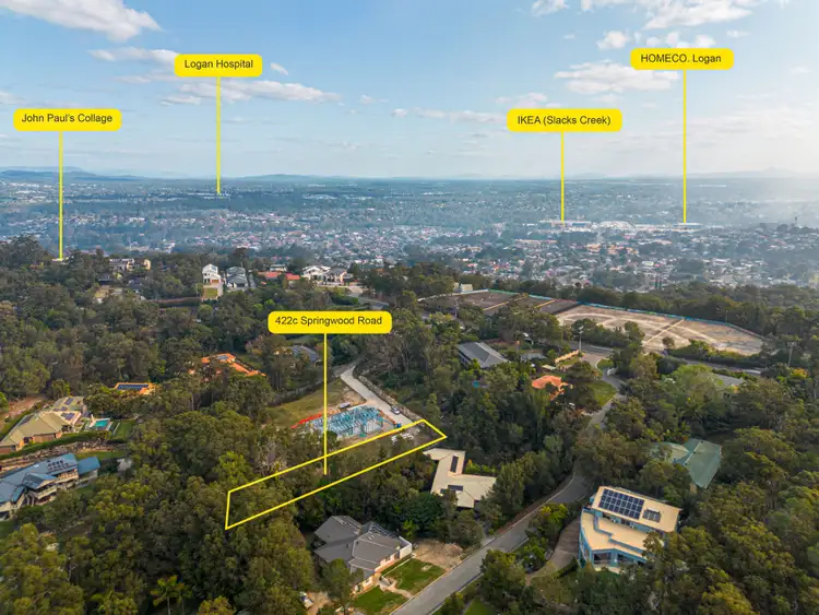 Second view of Homely land listing, 422C Springwood Road of,, Springwood QLD 4127