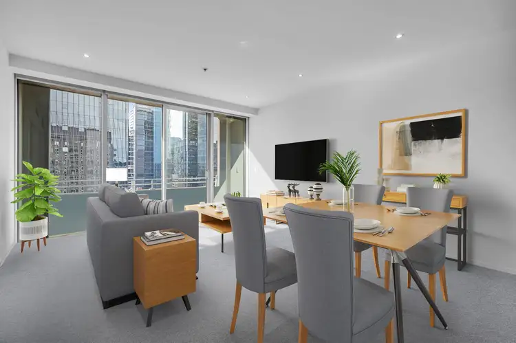 Second view of Homely apartment listing, 2209/620 Collins Street, Melbourne VIC 3000