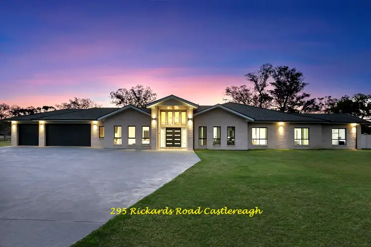 Main view of Homely rural property listing, 295 Rickards Road, Castlereagh NSW 2749
