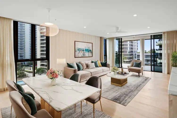 Second view of Homely apartment listing, 501/5 Pacific Street, Main Beach QLD 4217