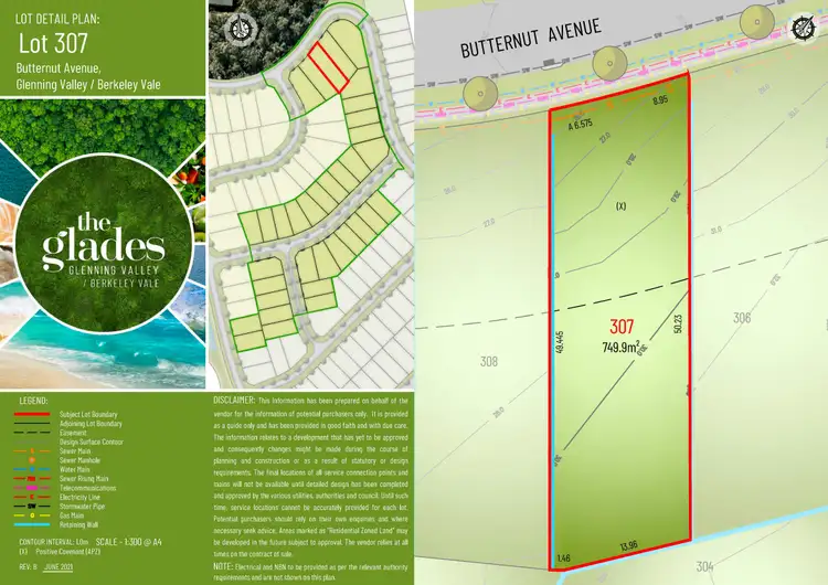 Sixth view of Homely land listing, 61 Butternut Avenue, Glenning Valley NSW 2261