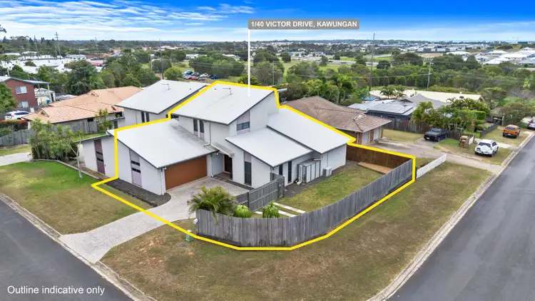 Second view of Homely townhouse listing, 1/40 Victor Drive, Kawungan QLD 4655