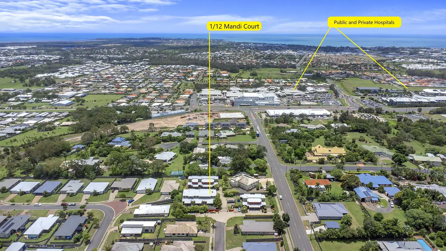 Main view of Homely townhouse listing, 1/12 Mandi Court, Urraween QLD 4655