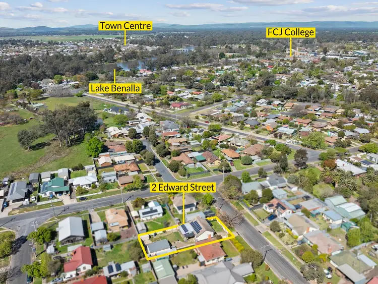 Second view of Homely house listing, 2 Edward Street, Benalla VIC 3672
