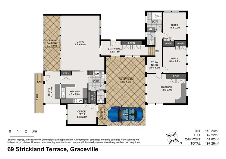Seventh view of Homely house listing, 69 Strickland Terrace, Graceville QLD 4075