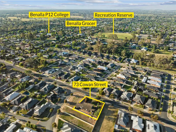 Second view of Homely house listing, 73 Cowan Street, Benalla VIC 3672