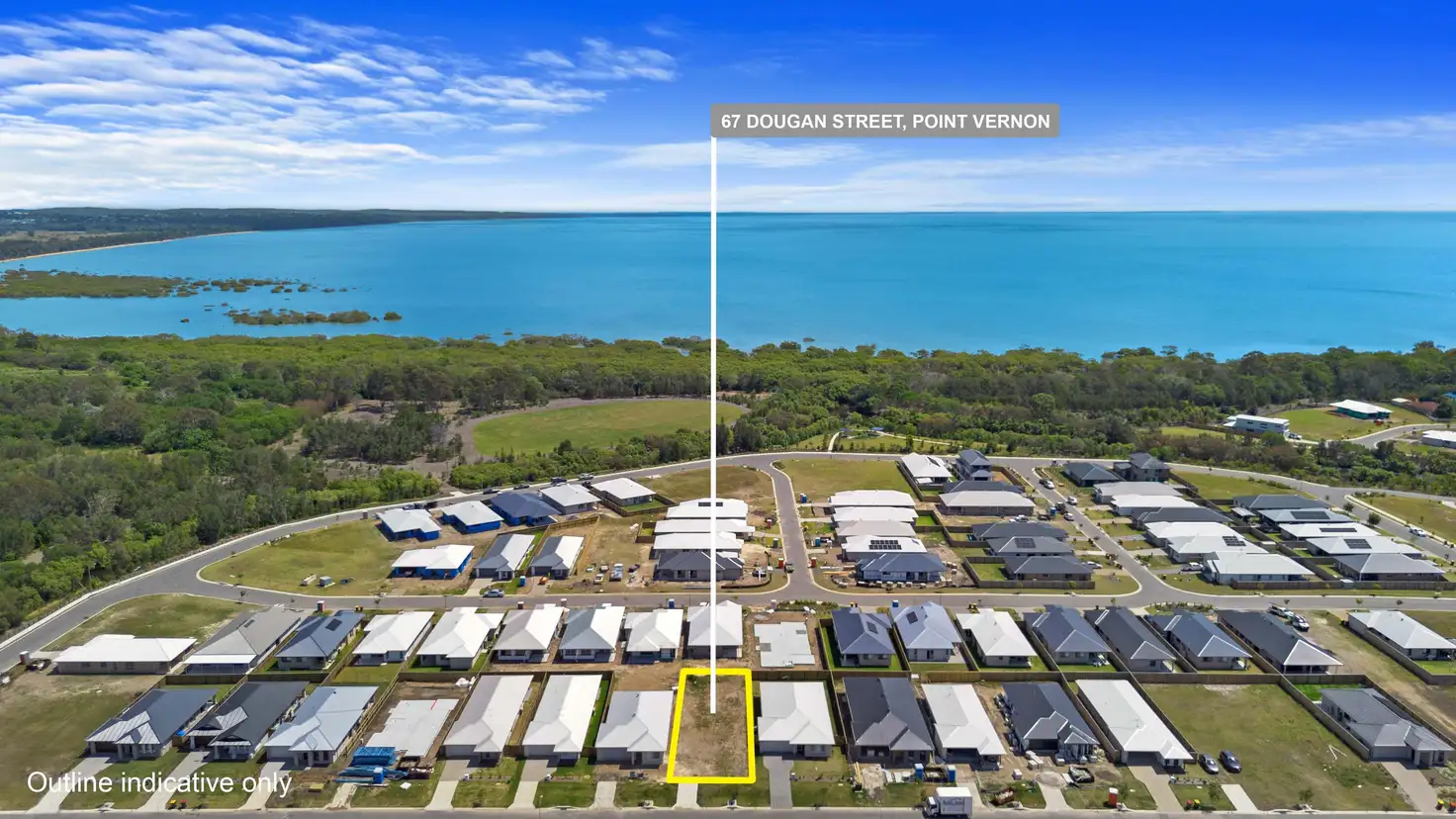 Main view of Homely land listing, 67 Dougan Street, Point Vernon QLD 4655