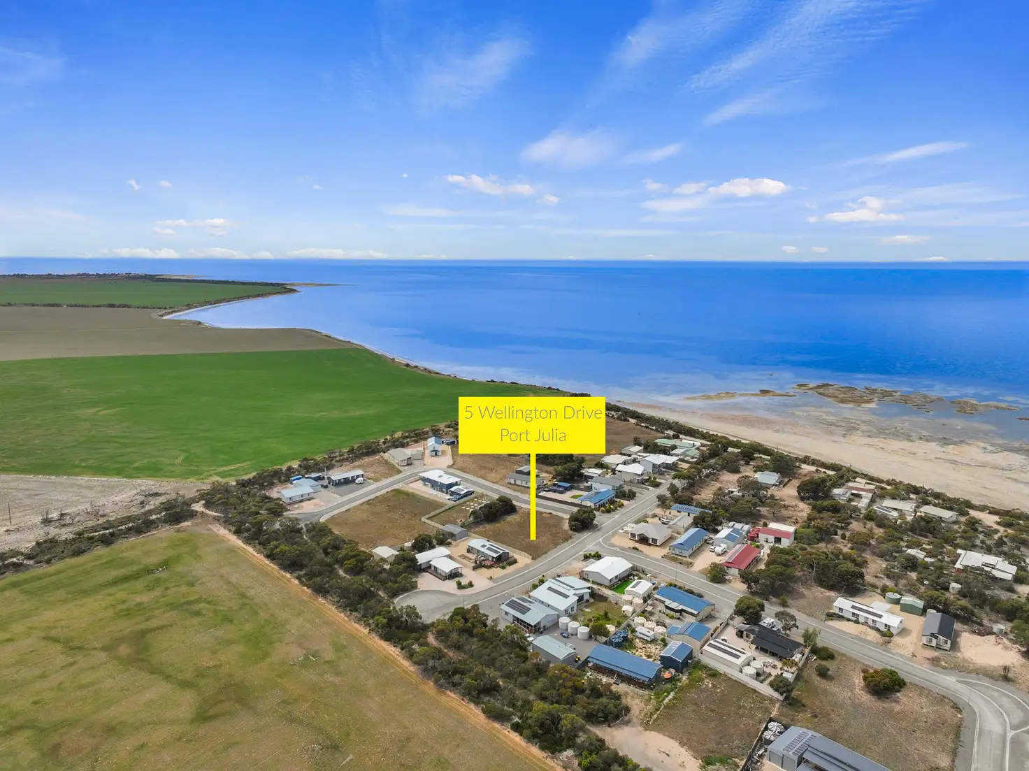 Main view of Homely land listing, 5 Wellington Drive, Port Julia SA 5580