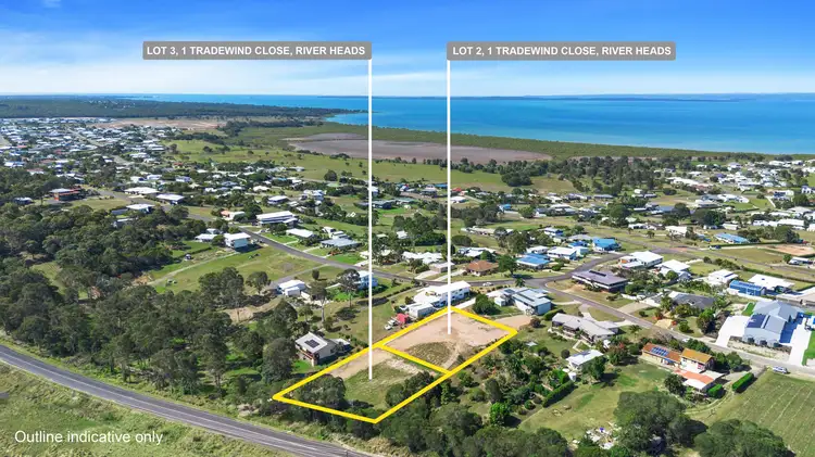 Third view of Homely land listing, Lot 2/3 - 1 Tradewind Close, River Heads QLD 4655