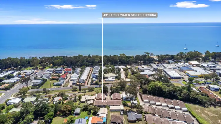 Main view of Homely townhouse listing, 4/119 Freshwater Street, Torquay QLD 4655