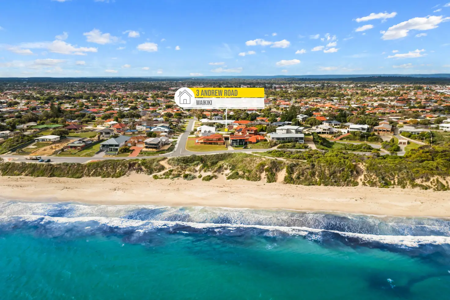 Main view of Homely land listing, 3 Andrew Road, Waikiki WA 6169