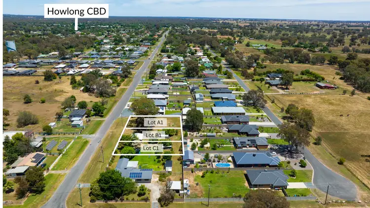 Second view of Homely land listing, Proposed Subdivision, Lots A1, B1 & C1, 187-195 Kennedy Street, Howlong NSW 2643