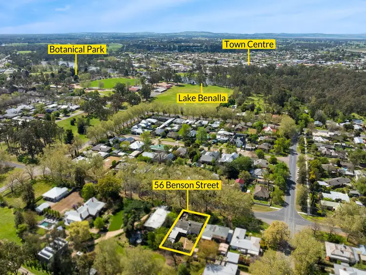 Second view of Homely house listing, 56 Benson Street, Benalla VIC 3672