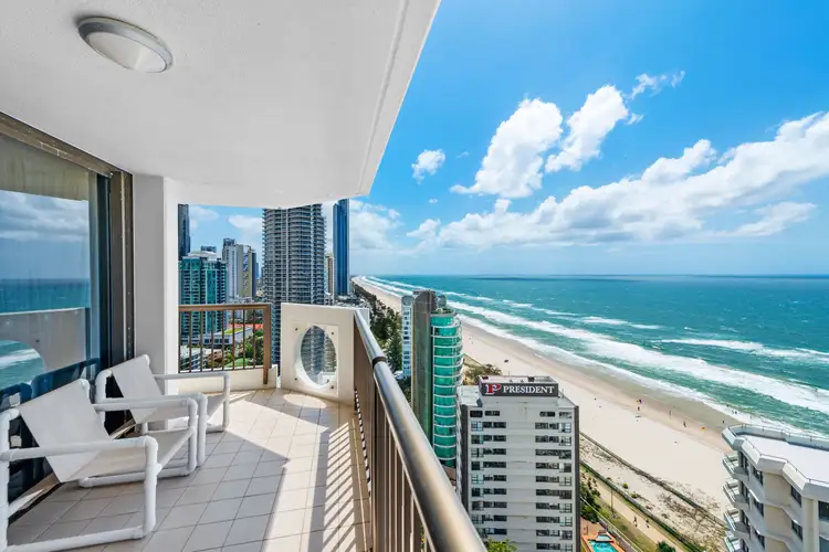 Second view of Homely apartment listing, 2402/28 Northcliffe Terrace, Surfers Paradise QLD 4217