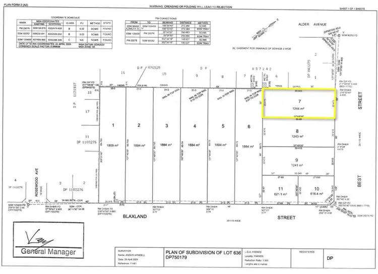 Second view of Homely land listing, 25 Best Street, Parkes NSW 2870