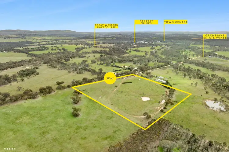 Main view of Homely land listing, 99 St Ethels Road, Great Western VIC 3374