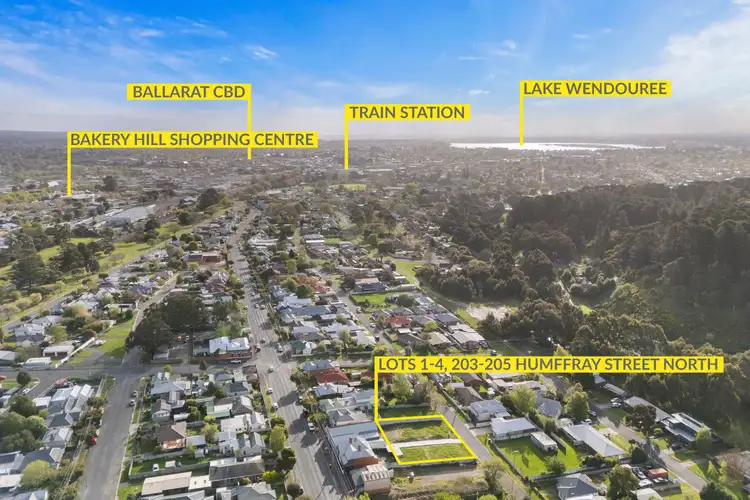 LOT 2-5, 203 Humffray Street North, Ballarat East VIC 3350