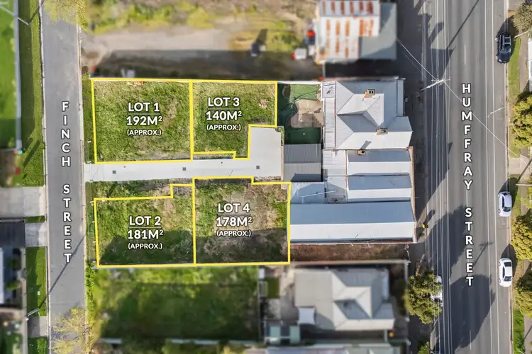 Second view of Homely land listing, LOT 2-5, 203 Humffray Street North, Ballarat East VIC 3350